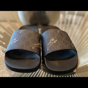 Gucci Tiger Slides